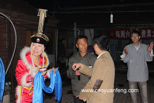 蒙古歌舞演出現(xiàn)場(chǎng)