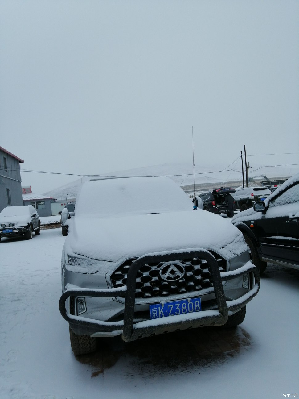 大通D90壩上越野 大灘賞雪景
