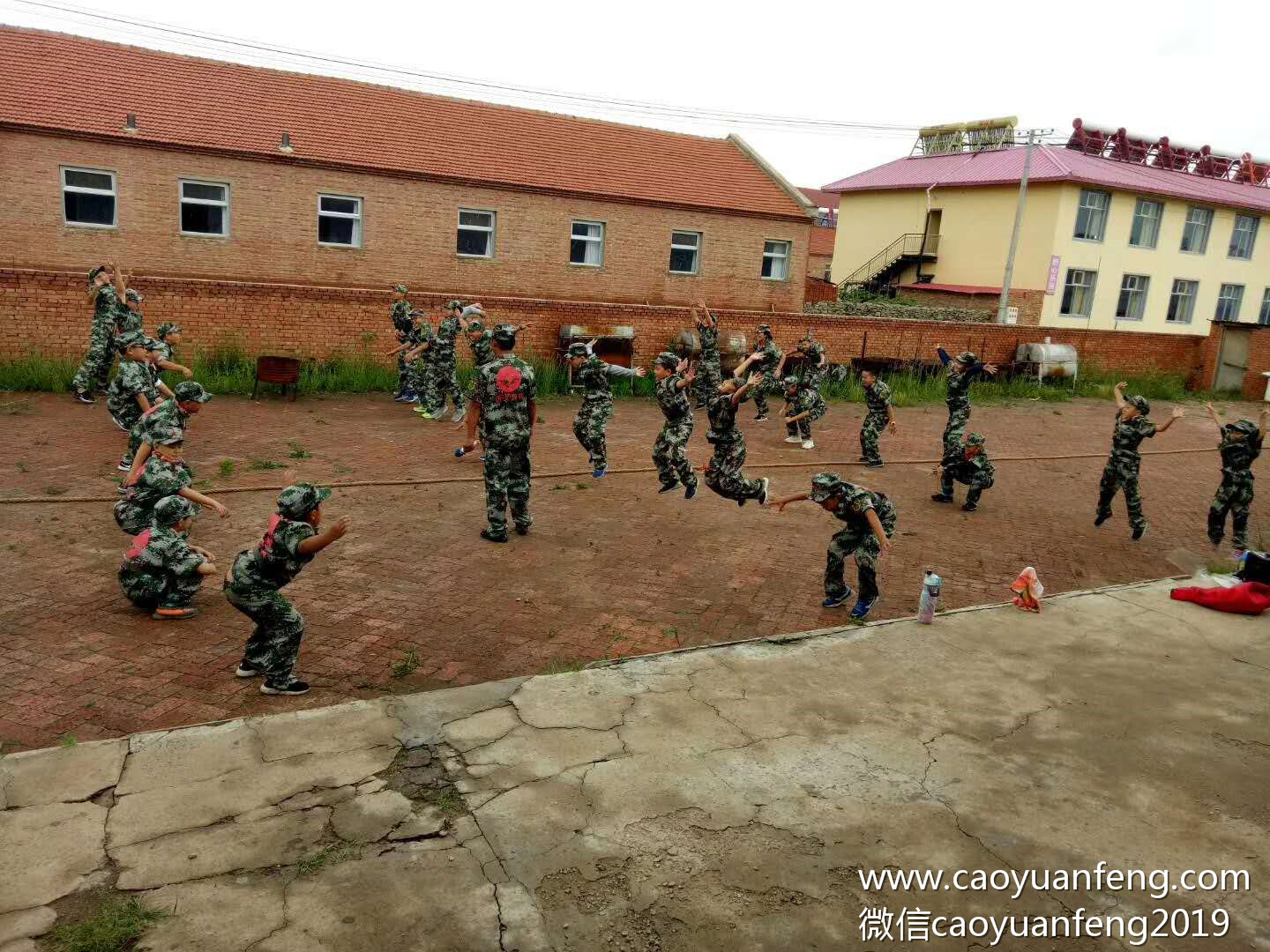 北京順義博文教育草原軍事夏令營