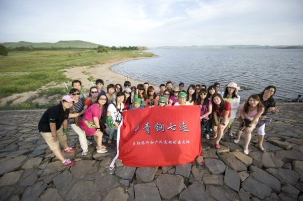 小馳 希子在壩上 閃電湖