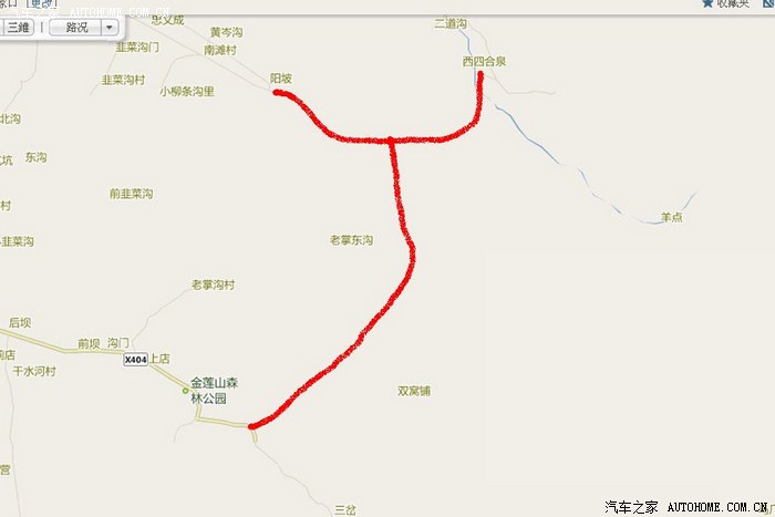最全的老掌溝穿越線路圖 史上經(jīng)典越野線路