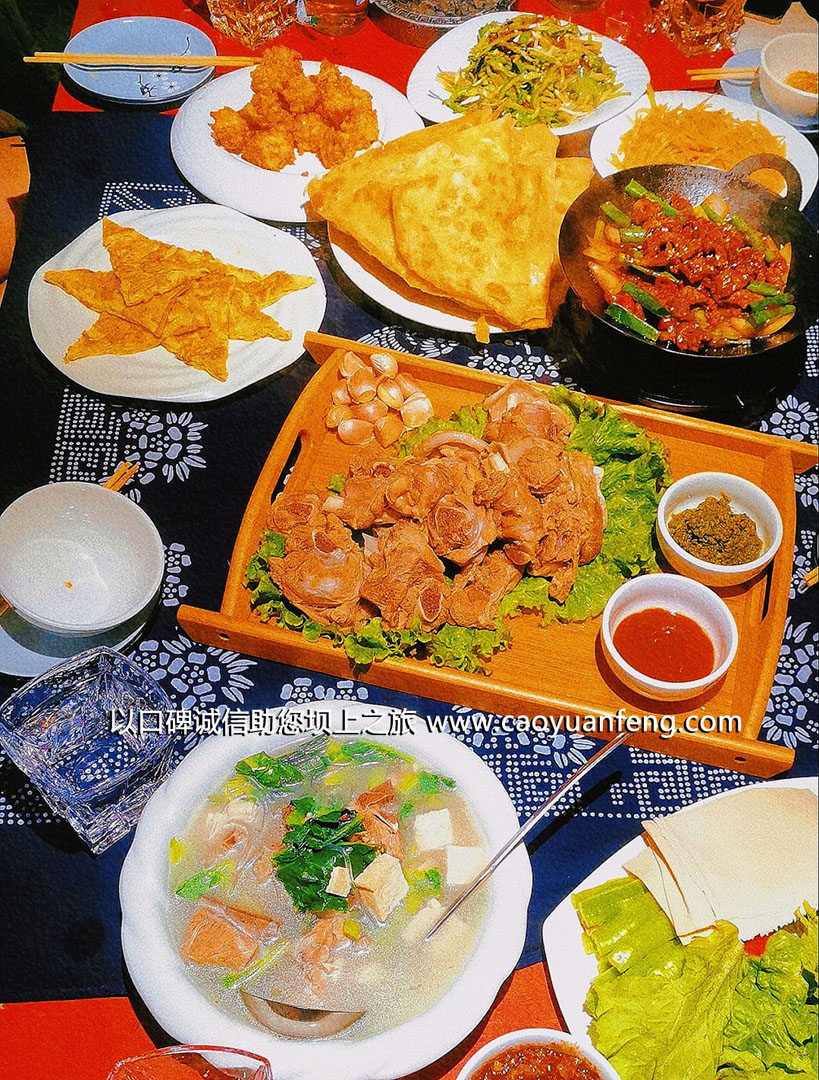 蒙古包第一餐成功接待 接受新伙伴預(yù)訂