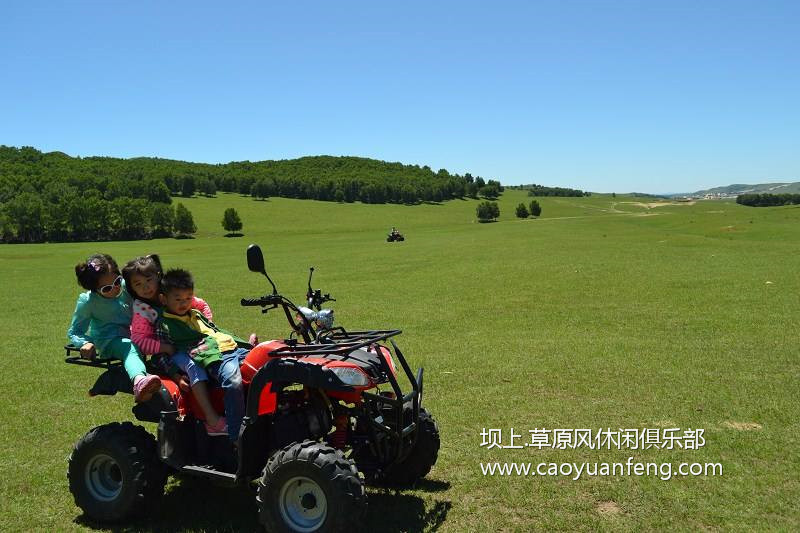 壩上草地摩托 越野摩托騎乘風(fēng)采