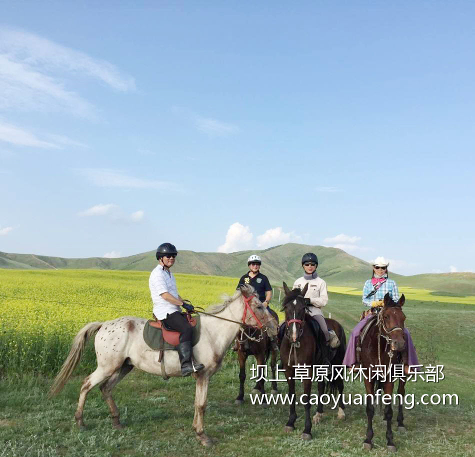 壩上草原騎馬