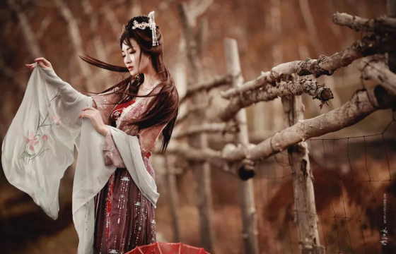 壩上美女人像攝影