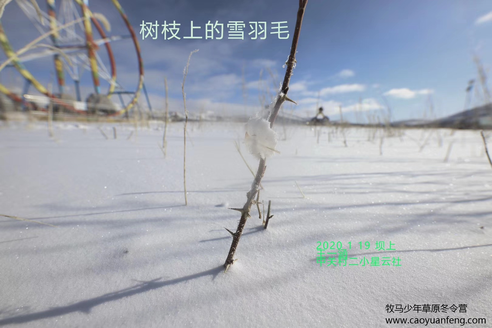 中關村二小星云社小小天文家草原冬令營