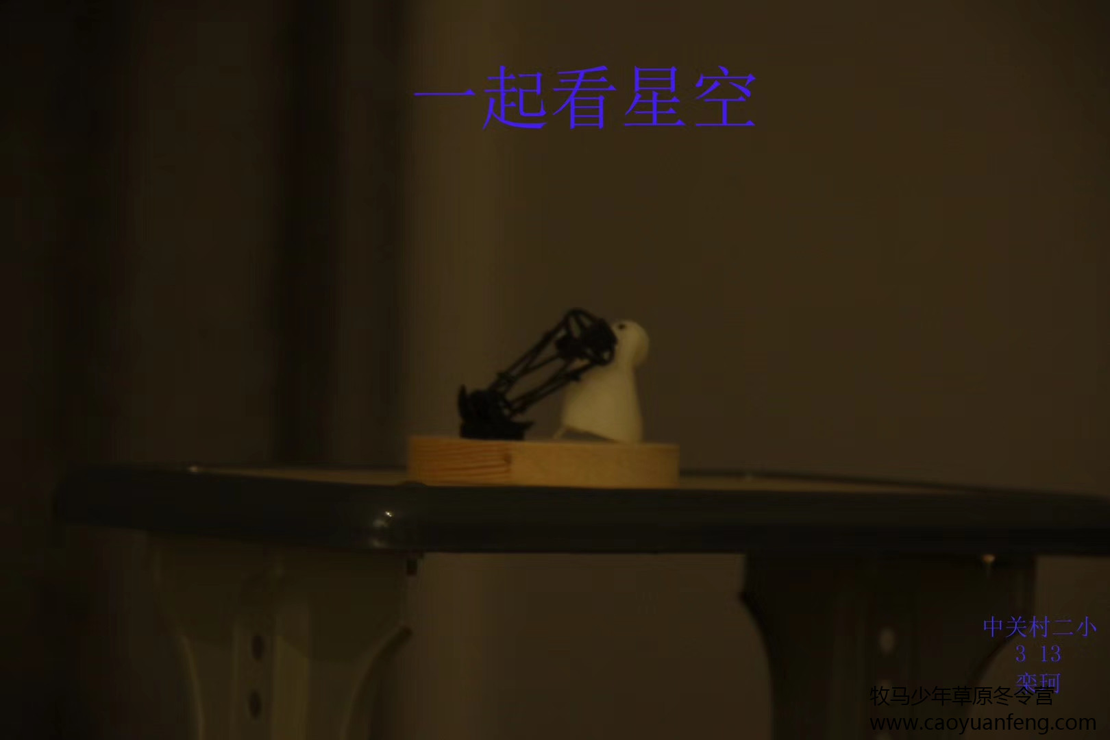 中關村二小星云社小小天文家草原冬令營
